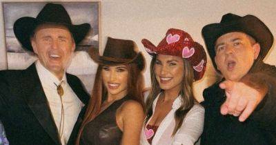 Billie Shepherd and Sam Faiers channel their inner cowgirl for Greg's birthday - www.ok.co.uk