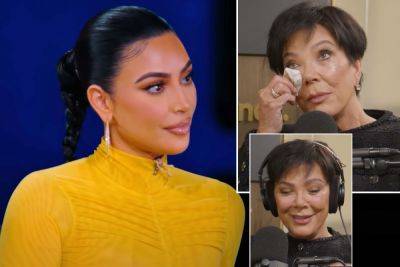 Kris Jenner Can’t Hold Back Tears While Listening To Kim Kardashian Gush About How She’s The ‘Greatest Mom’! Watch! - perezhilton.com