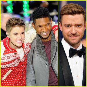 Usher Says Justin Timberlake Also Wanted to Sign Justin Bieber, Talks Their 'Bidding War' & How He Won - www.justjared.com