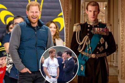 Matt Smith reveals Prince Harry called him ‘grandad’ after watching ‘The Crown’ - nypost.com