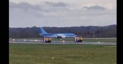 Holiday flight diverts to Manchester Airport for emergency landing after problem over the Atlantic - www.manchestereveningnews.co.uk - Britain - Spain - Manchester - city Newcastle - county Bay - Cape Verde