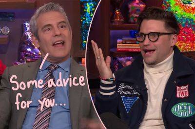 Andy Cohen Calls Out Tom Schwartz On WWHL -- Tells Him To ‘Get Yourself Together’! - perezhilton.com - city Sandoval