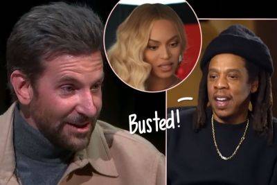 Bradley Cooper Walked In On Jay-Z Watching WHAT During Beyoncé Meeting?! - perezhilton.com - New York