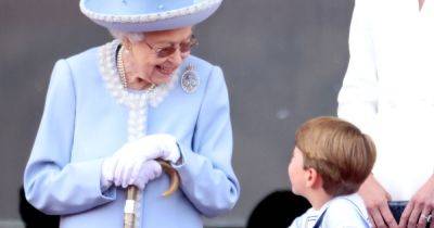 Prince Louis' very important question for Queen Elizabeth – and her dry three-word response - www.ok.co.uk