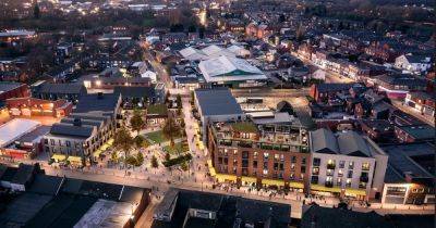 Incredible new drone photos show how a transformed town centre is taking shape - www.manchestereveningnews.co.uk - Manchester - Beyond