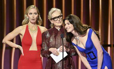 ‘Devil Wears Prada’ Reunion At SAG Awards: Meryl Streep Defends “I Don’t Think I’m Anything Like Miranda Priestly!” - deadline.com - New York