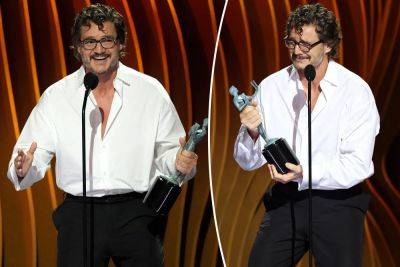 ‘Drunk’ Pedro Pascal beats ‘Succession’ actors in SAG Awards 2024 upset: ‘I’m going to have a panic attack’ - nypost.com
