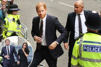 Prince Harry demanded to know who downgraded his police protection: ‘I would like that person’s name’ - nypost.com - Britain - London