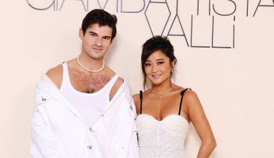 Ashley Park & Boyfriend Paul Forman Make a Fashionable Couple During Paris Fashion Week - www.justjared.com - France - county Ashley