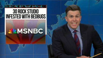 ‘SNL’s Weekend Update Take On 30 Rock Bed Bug Infestation, Katie Britt, Lindsey Graham & More - deadline.com