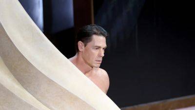Naked John Cena Takes the Award for Most Commitment to the Bit at the 2024 Oscars - www.glamour.com