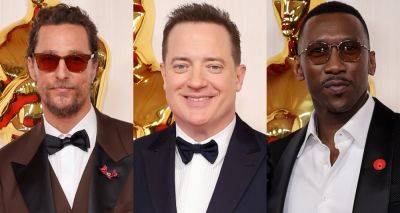 Matthew McConaughey, Brendan Fraser, Mahershala Ali, & More Past Winners Arrive at Oscars 2024 - www.justjared.com - Hollywood