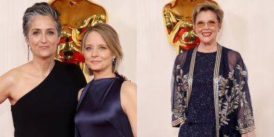 Nyad's Jodie Foster & Annette Bening Reunite for Oscars 2024 - www.justjared.com - Hollywood