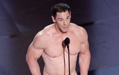 Watch John Cena present at the 2024 Oscars while naked - www.nme.com