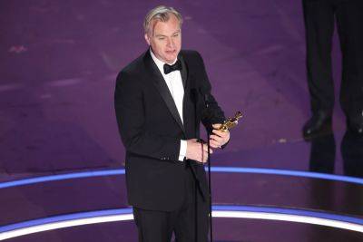 ‘Oppenheimer’ Director Christopher Nolan Takes Home Directing Prize And Thanks Academy For Cementing His Legacy - deadline.com