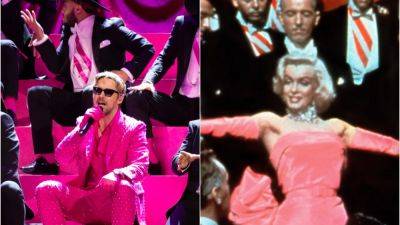 Ryan Gosling's ‘I’m Just Ken' Oscars Performance Had So Many Hidden References - www.glamour.com - county Monroe - Beyond