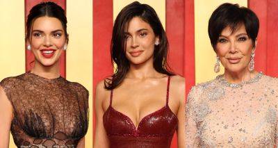 Kendall & Kylie Jenner Join Mom Kris Jenner at Vanity Fair Oscars Party 2024 - www.justjared.com - Beverly Hills