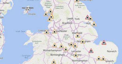 Urgent flood warnings issued across UK with Greater Manchester set for torrential rain - www.manchestereveningnews.co.uk - Britain - Scotland - Manchester - county Highlands - county Midland