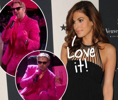 Ryan Gosling Gives Hilariously EPIC Oscars Performance -- But Eva Mendes' Reaction Will Have You LOLing Harder! - perezhilton.com