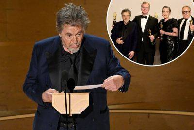 Al Pacino’s ‘Oppenheimer’ Best Picture Oscars flub explained — maybe - nypost.com