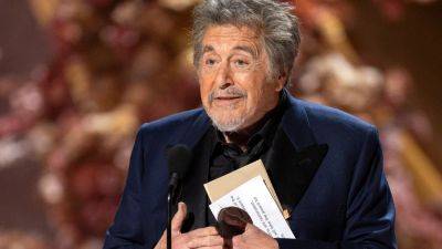 Al Pacino Says Oscar Producers Told Him Not To Name Best Picture Nominees: “The Way They Wished For This Award To Be Presented” - deadline.com
