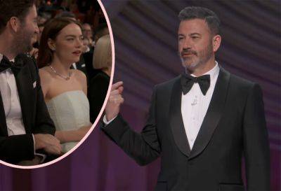 Did Emma Stone Call Jimmy Kimmel A 'Prick' After This Oscars Joke?? - perezhilton.com