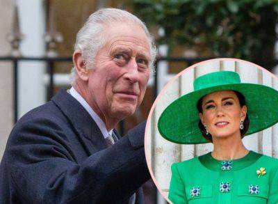 King Charles' Speech Accidentally Posted WHERE Amid Princess Catherine Drama?! - perezhilton.com