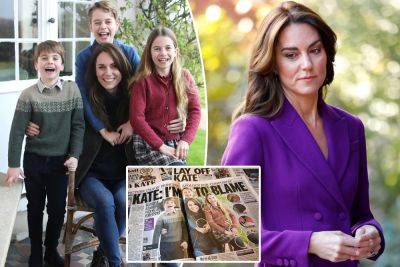 Kate Middleton’s Photoshop fail fiasco is a ‘cause for concern’: ‘Everybody is worried about her’ - nypost.com - Britain