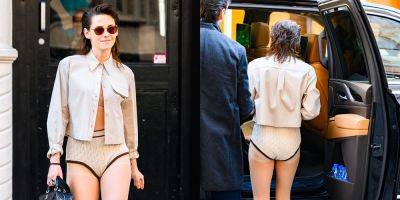 Kristen Stewart Goes Pantsless in Sweater-Inspired Underwear Look - www.justjared.com - New York - county Stewart
