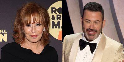 The View's Joy Behar Reveals She Emailed the Wrong Jimmy to Congratulate Him for Hosting Oscars 2024 - www.justjared.com