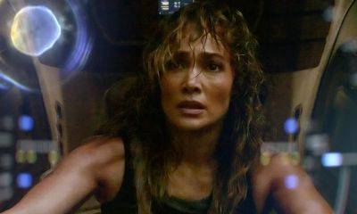 Watch Jennifer Lopez defend humanity in sci-fi movie trailer - us.hola.com - county Johnson