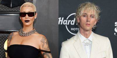 Amber Rose Reflects On Famous Exes, Reveals How Machine Gun Kelly Differs From the Rest (& is Asked About the Size of His Member) - www.justjared.com