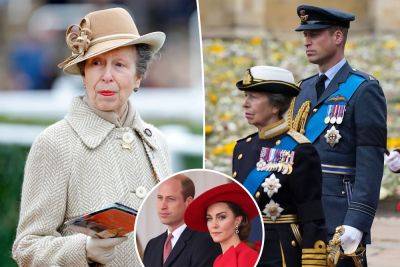 Prince William ‘too tied up’ as ‘reliable’ Princess Anne is the only person who can save the royals: expert - nypost.com