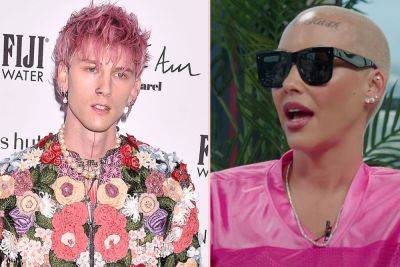 Amber Rose Says Ex Machine Gun Kelly Apologized For Treating Her So Badly! - perezhilton.com - county Edwards - county Alexander