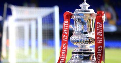 When is the FA Cup semi-final draw? Date, time and TV channel as Man United and Man City eye progress - www.manchestereveningnews.co.uk - Britain - Manchester - city Newcastle - city Leicester - city Coventry