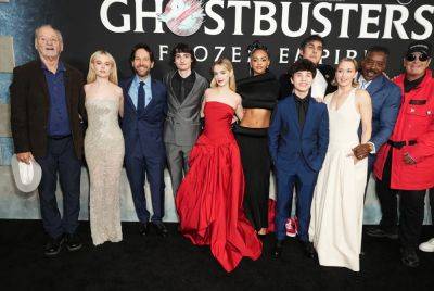 ‘Ghostbusters: Frozen Empire’ Cast’s Journey Down Memory Lane With OG Stars – World Premiere - deadline.com