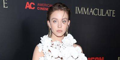 Sydney Sweeney Wears Elaborate Sculpted Top at 'Immaculate' Beyond Fest Premiere - www.justjared.com - Hollywood - Italy - Egypt - Beyond