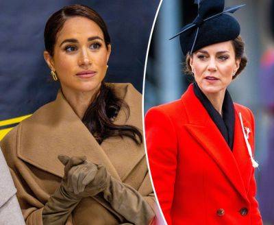 Why Meghan Markle Feels ‘Incredibly Conflicted’ Over Princess Catherine Photoshop Controversy - perezhilton.com