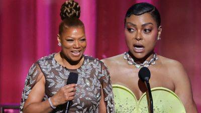 Queen Latifah & Taraji P. Henson Team Up At NAACP Image Awards To Call Out Pay Inequality For Black Actresses In Hollywood - deadline.com - USA - Hollywood