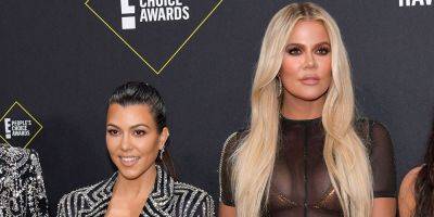 Khloe Kardashian Says She & Kourtney Were 'Banned' From Giving Speeches - Here's Why - www.justjared.com