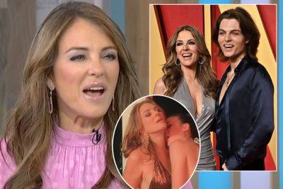 Elizabeth Hurley Says It Was ‘Liberating’ To Have Son Damian Direct Her NSFW Scenes In Steamy New Movie! - perezhilton.com - county Power
