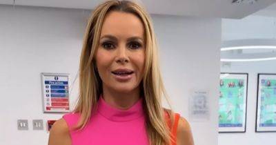 Amanda Holden fans double take as she 'ditches' her bra in figure-hugging high-street spring wedding guest dress now on sale - www.manchestereveningnews.co.uk - Britain