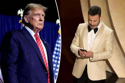 Donald Trump slams ‘lousy host’ Jimmy Kimmel for Oscars 2024 joke: He’s ‘dumber than I thought’ - nypost.com