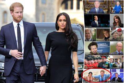 Prince Harry and Meghan Markle subtly demoted on Buckingham Palace website - nypost.com