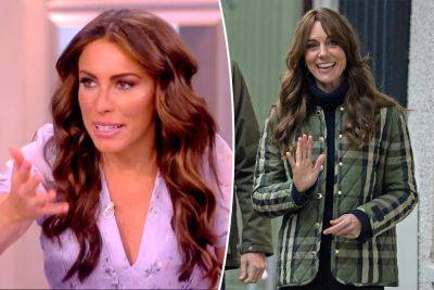 ‘The View’ compares Kate Middleton’s farm video to a ‘Bigfoot sighting’: ‘That’s not her!’ - nypost.com - Britain - USA