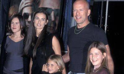 Bruce Willis’ daughters celebrate his 69th birthday with adorable photos - us.hola.com