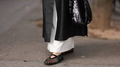 How We’re Styling Mesh Ballet Flats, Spring 2024’s Chicest Shoe Trend - www.glamour.com
