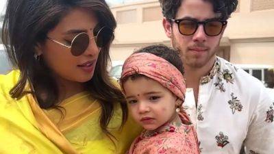 Priyanka Chopra Just Shared a Rare Video of Daughter Malti Marie From a Family Trip to India - www.glamour.com - India - city Mumbai