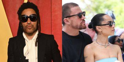 Lenny Kravitz Reveals How He Gets Along With Channing Tatum, Daughter Zoe's Fiance - www.justjared.com