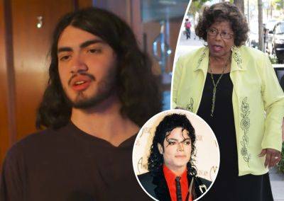 Michael Jackson’s Youngest Son Blanket Starts Legal Battle With Grandma Katherine! - perezhilton.com